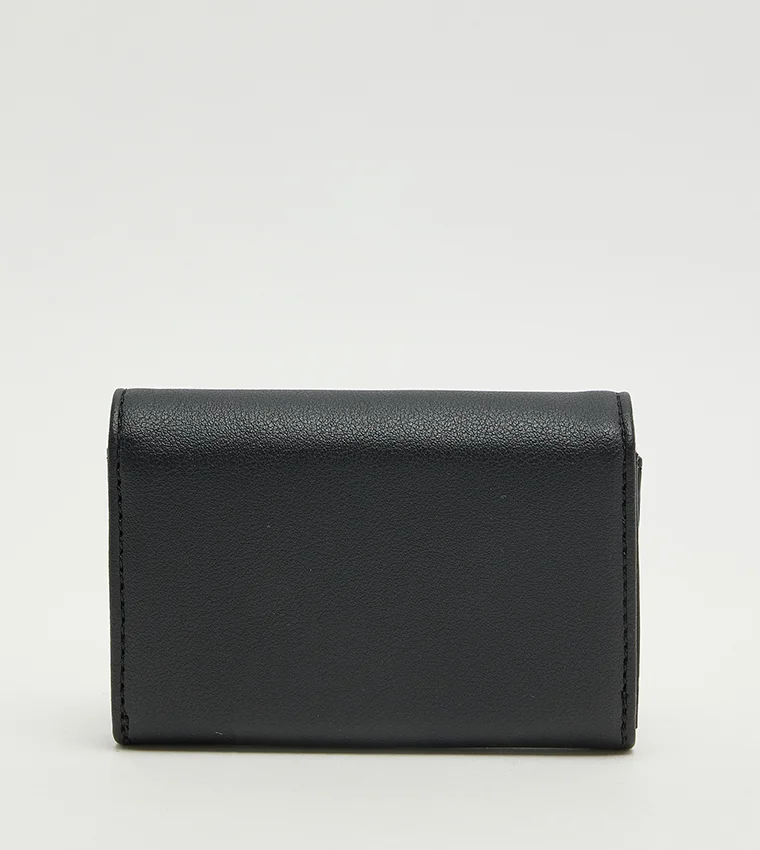 ANNE KLEIN  Anne Klein Logo Detail Flap Wallet for Women | Best Price UAE